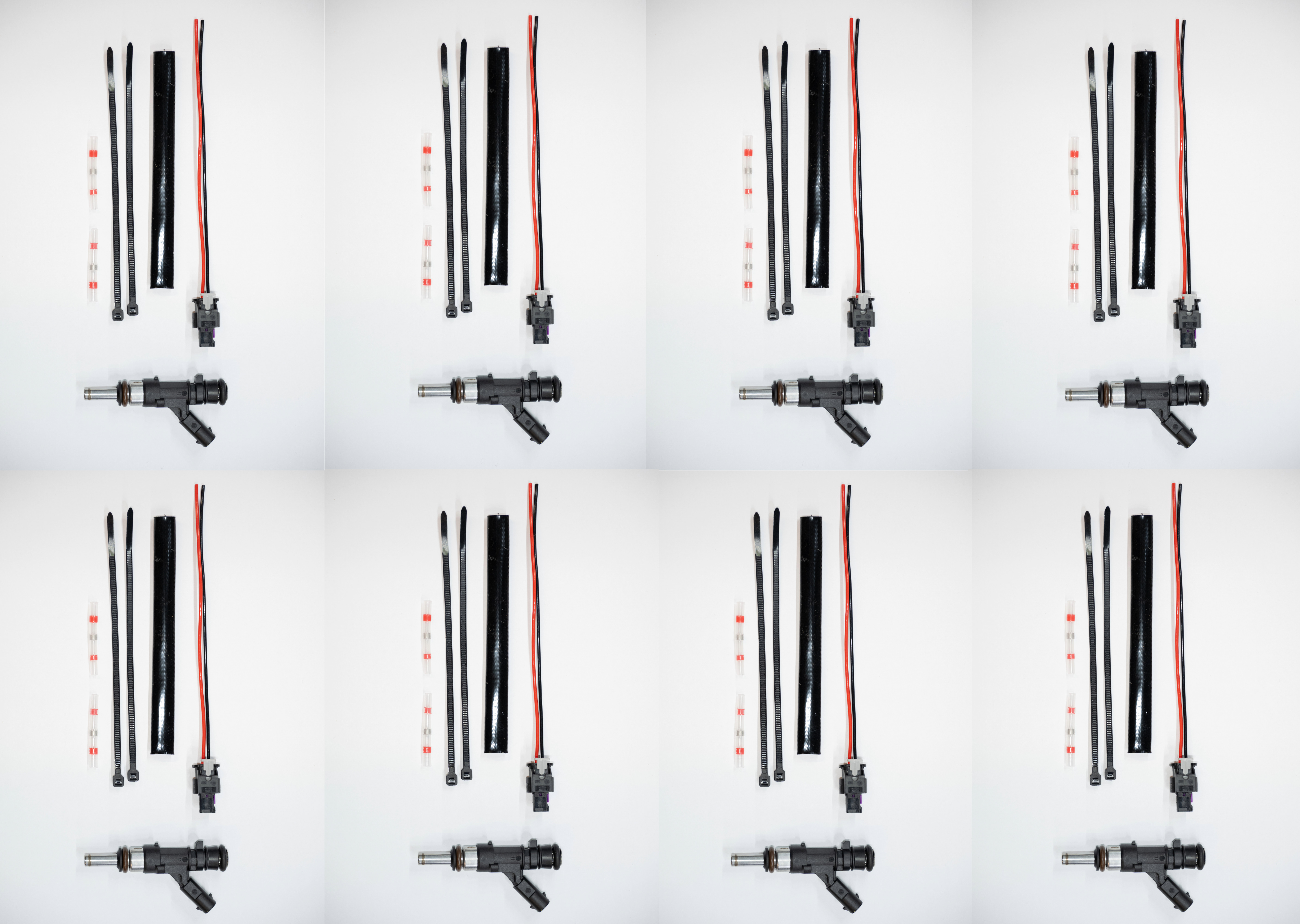 Reparatur-Set M156 M159 8x Kabel + 8x Einspritzdüsen