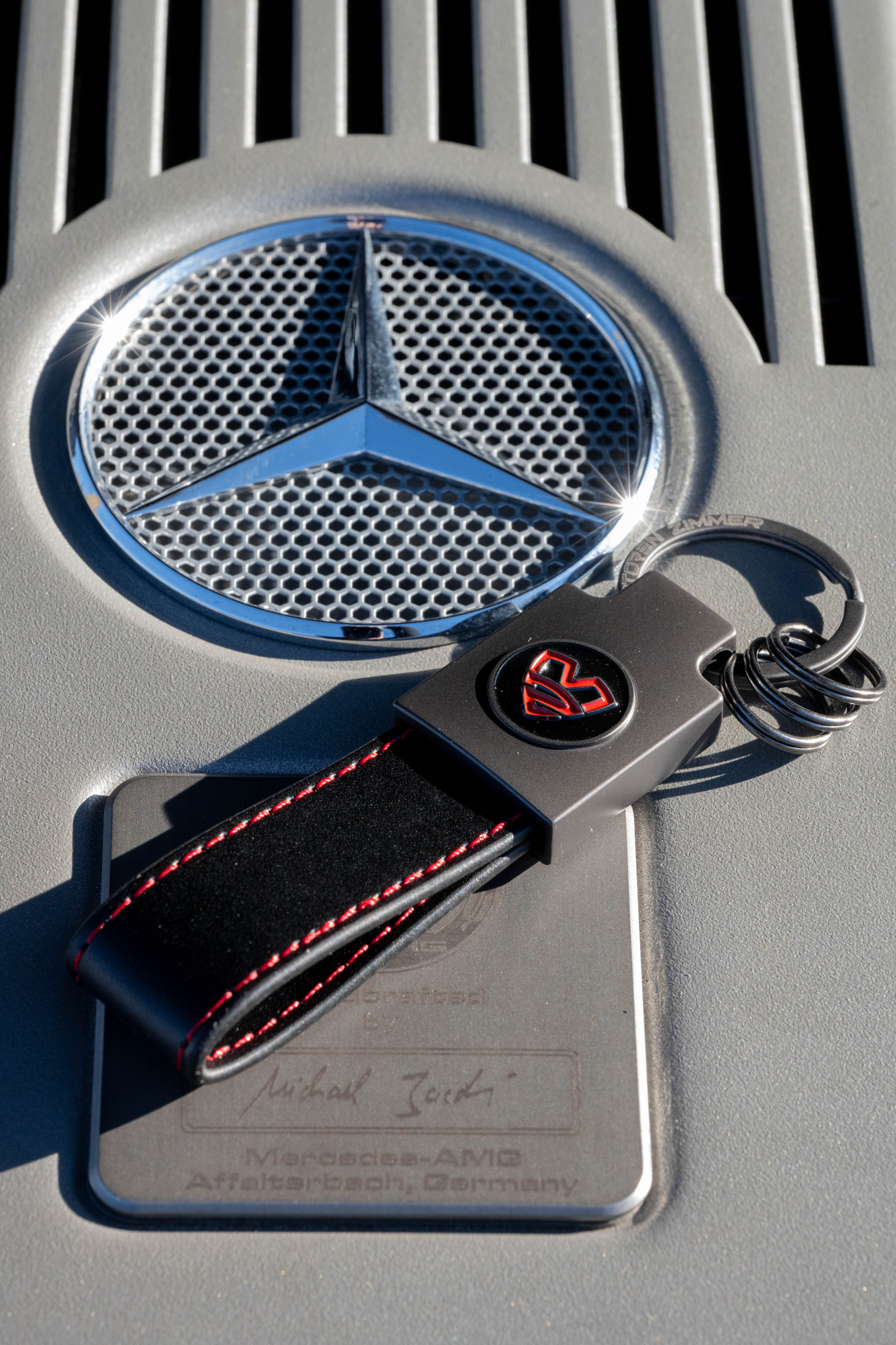 Edler Leder Schlüsselanhänger