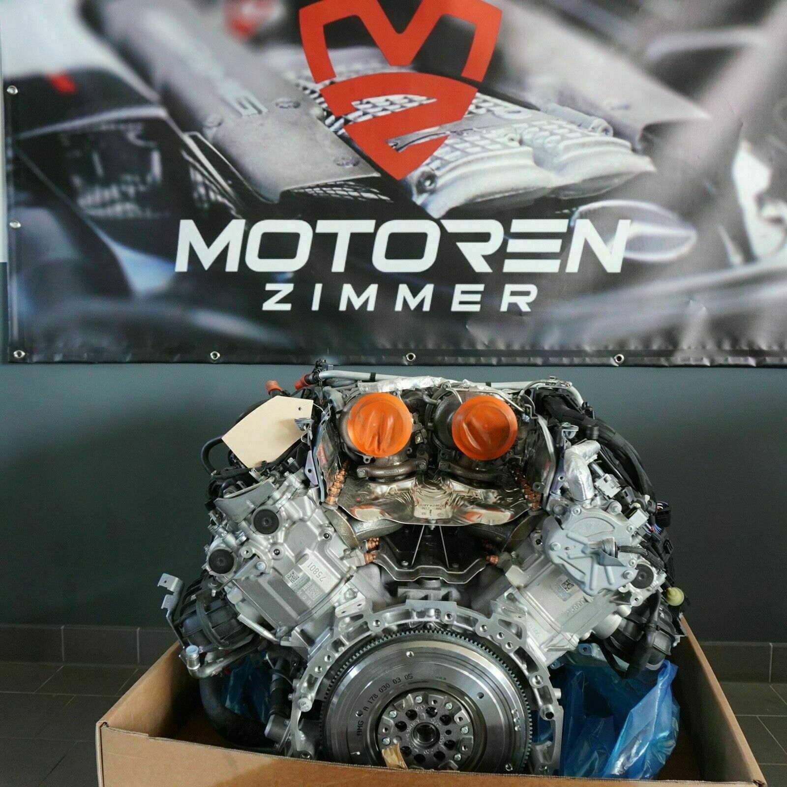 Mercedes M178 4,0 Bi-Turbo AMG GT Motor 178980 c190